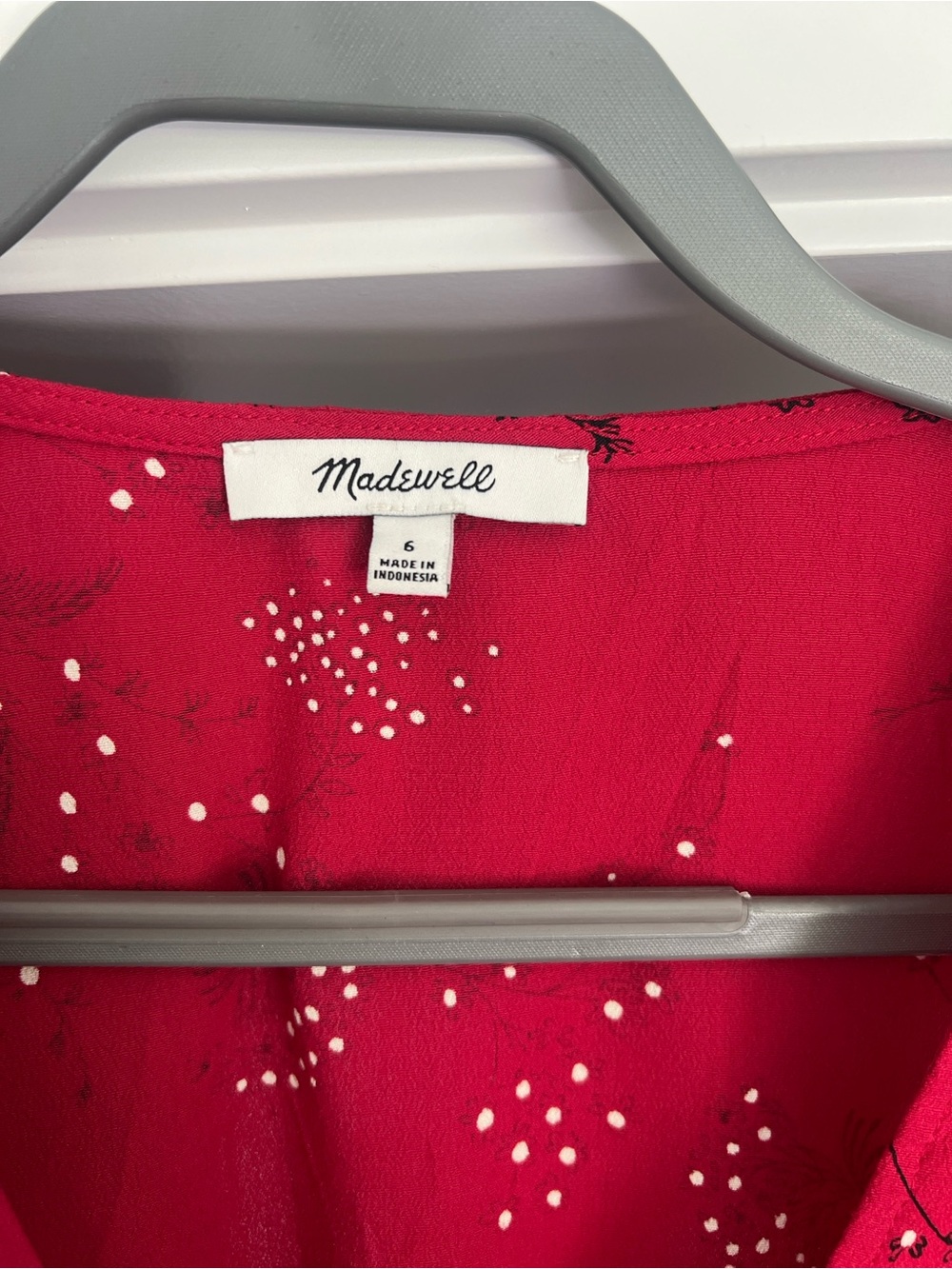 Madewell Daylight Top in Windswept Floral size 6 - Picture 7 of 12